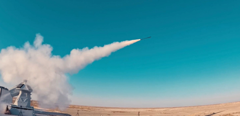 LEVENT Hava Savunma Sistemi ilk hedefini vurdu