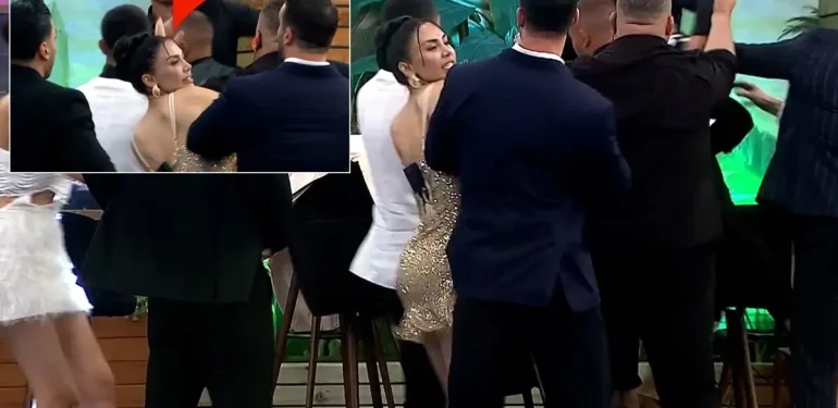 Kısmetse Olur yarışmasında gelin adayından damat adayına tokat